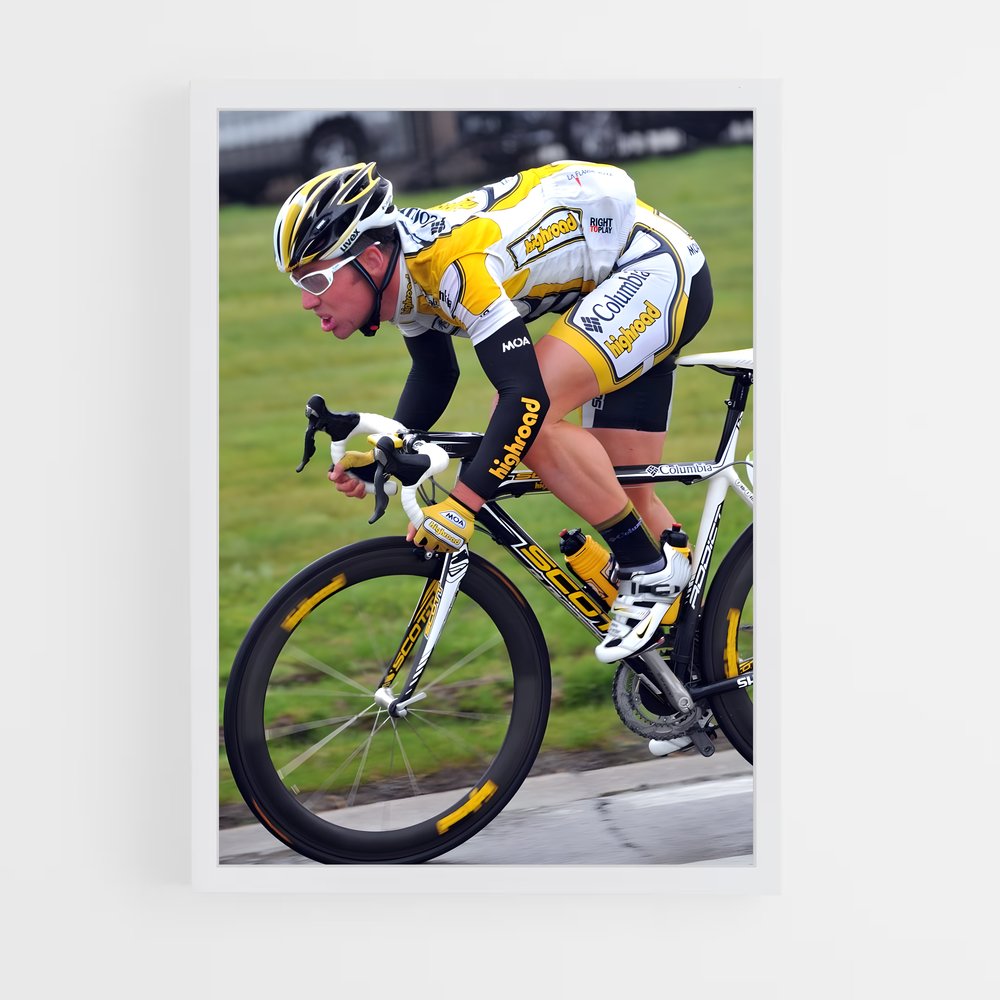 Poster Mark cavendish – affiche Cyclisme (vue 3)